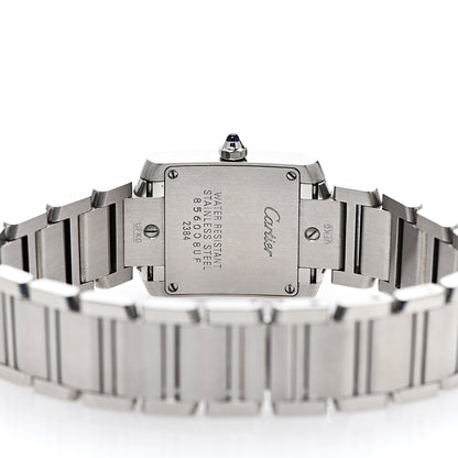 Cartier Stainless Steel 20mm Tank Francaise Quartz Watch 4 of 8