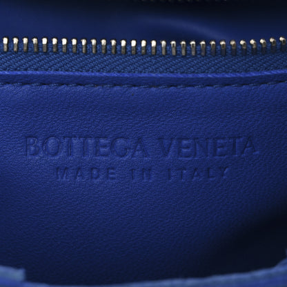 Bottega Veneta Lambskin Maxi Intrecciato Cassette Crossbody Bag Cobalt 6 of 10