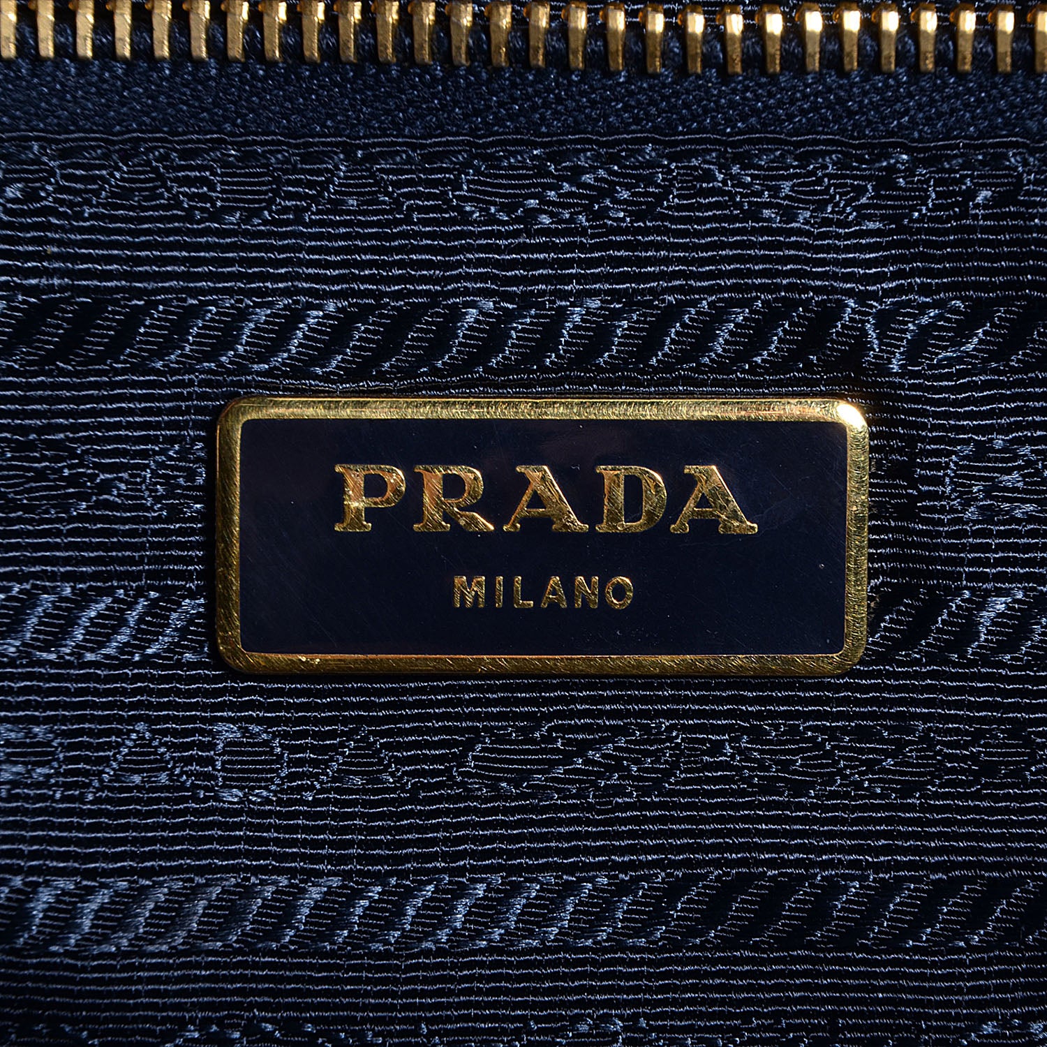 Prada Saffiano Tessuto Nylon Tote Bleuette 7 of 11