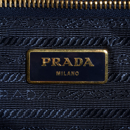 Prada Saffiano Tessuto Nylon Tote Bleuette 7 of 11