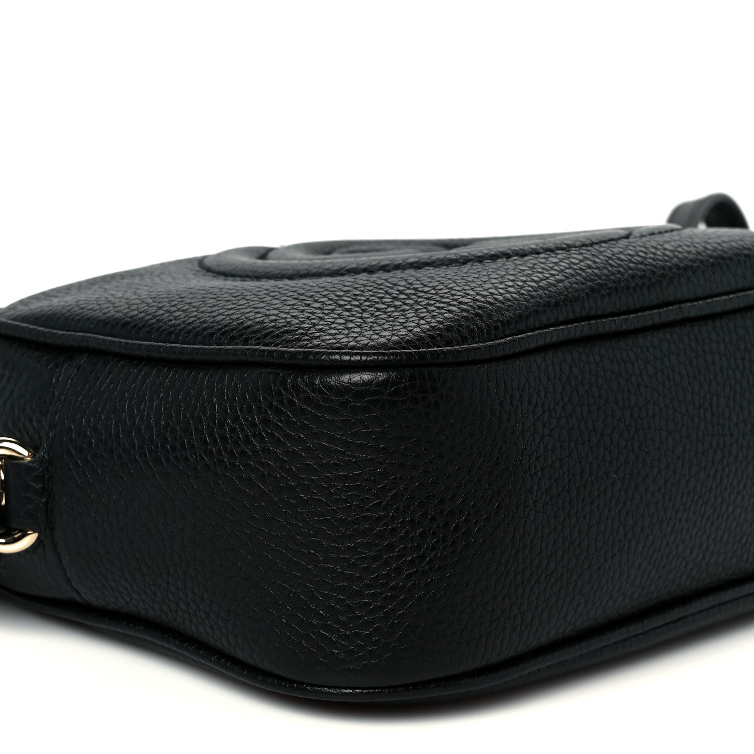 Gucci Pebbled Calfskin Small Soho Disco Bag Black 10 of 11