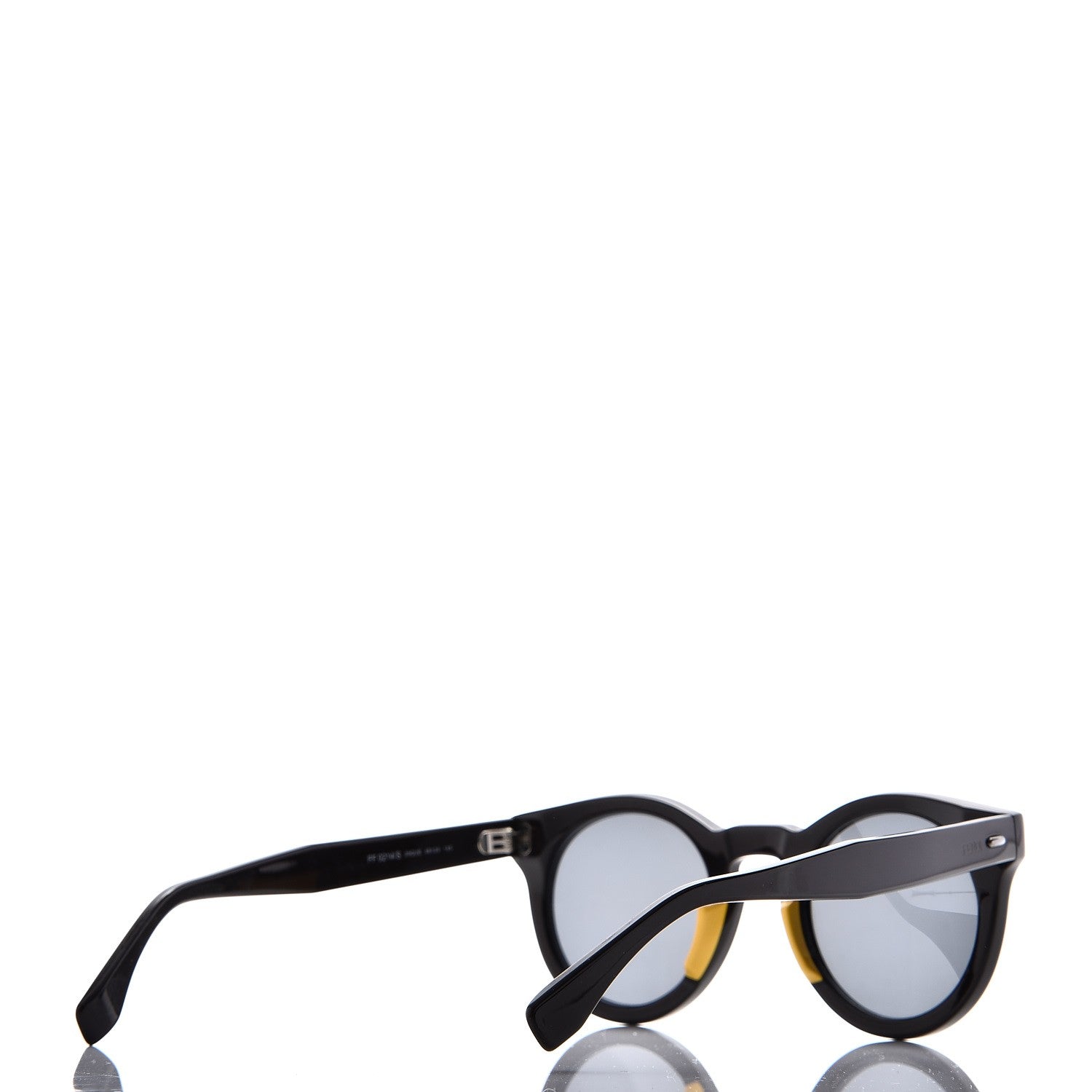 Fendi Round Sunglasses FF 0214/S Brown 3 of 7