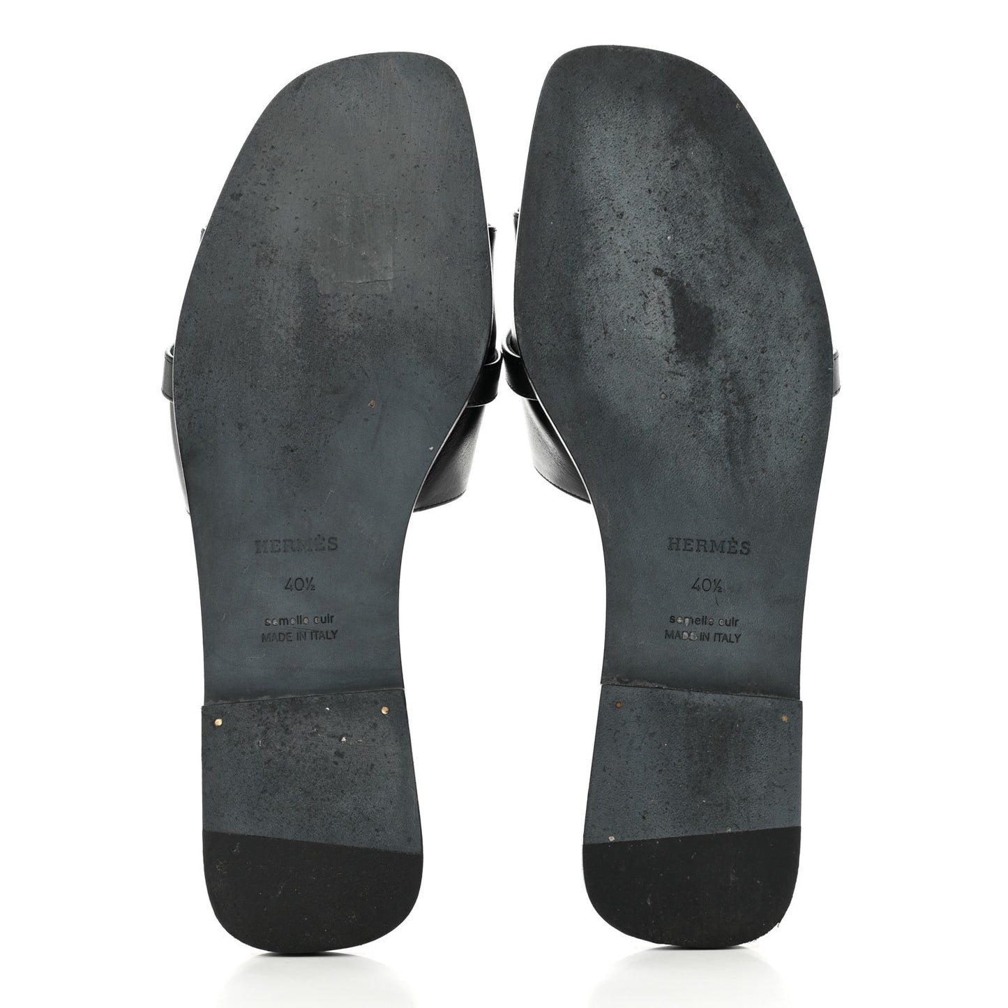 Calfskin Giulia Sandals 40.5 Black