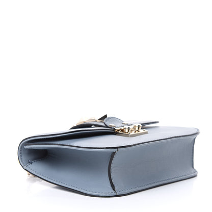 Valentino Garavani Vitello Small Glam Lock Rockstud Flap Sky Sorbet 4 of 12