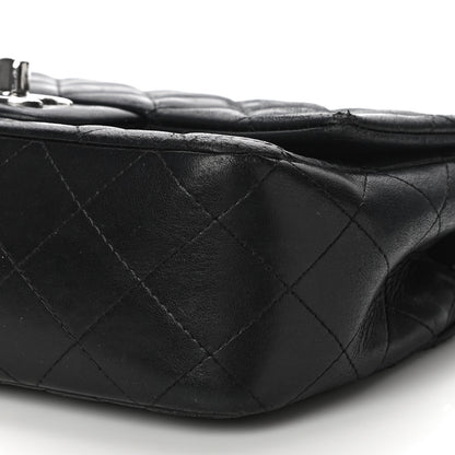 Chanel Lambskin Quilted Valentine Charms Mini Rectangular Flap Black 10 of 22