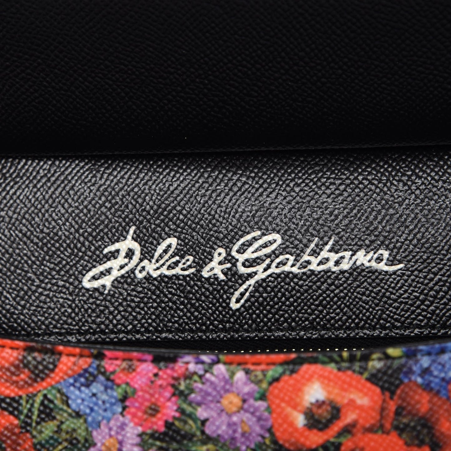 Dauphine Floral Print Medium Miss Sicily Satchel Black