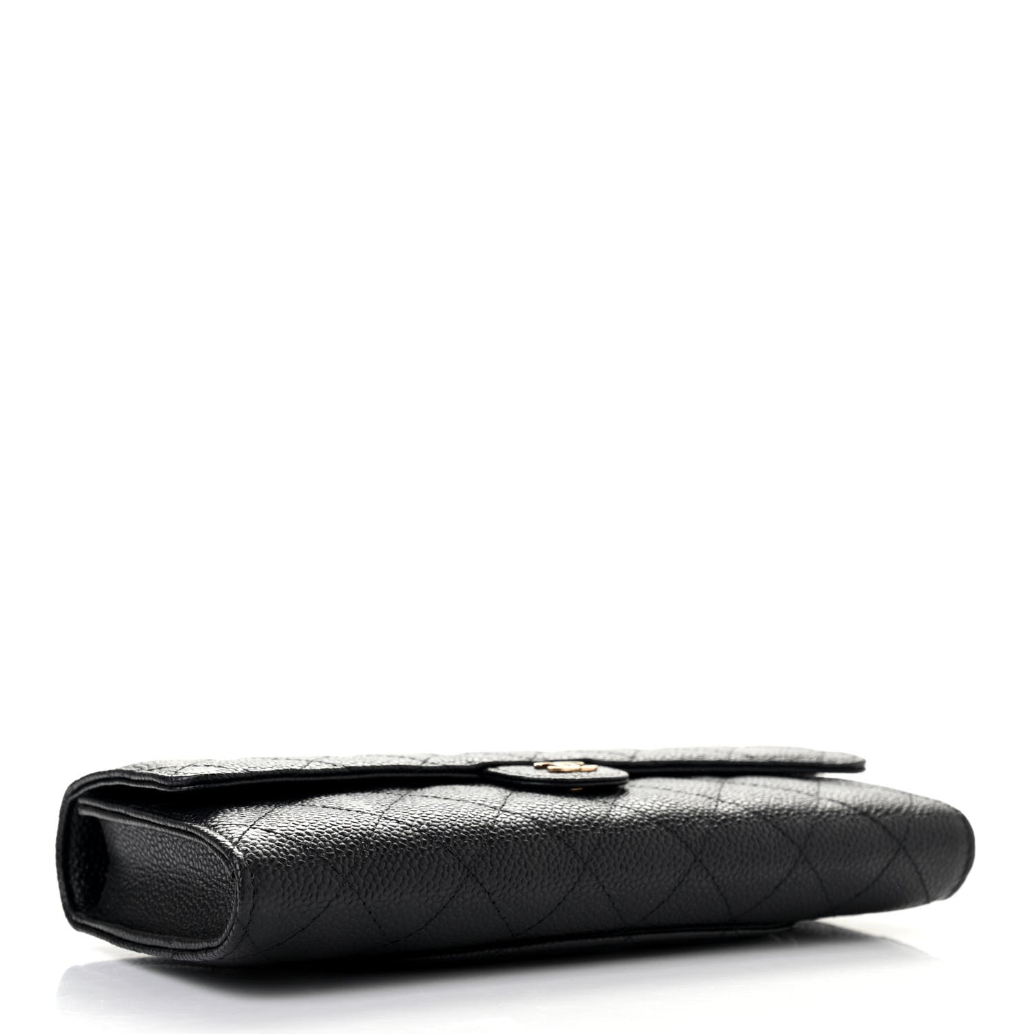 Chanel Caviar Quilted Travel Wallet Black 5 of 9