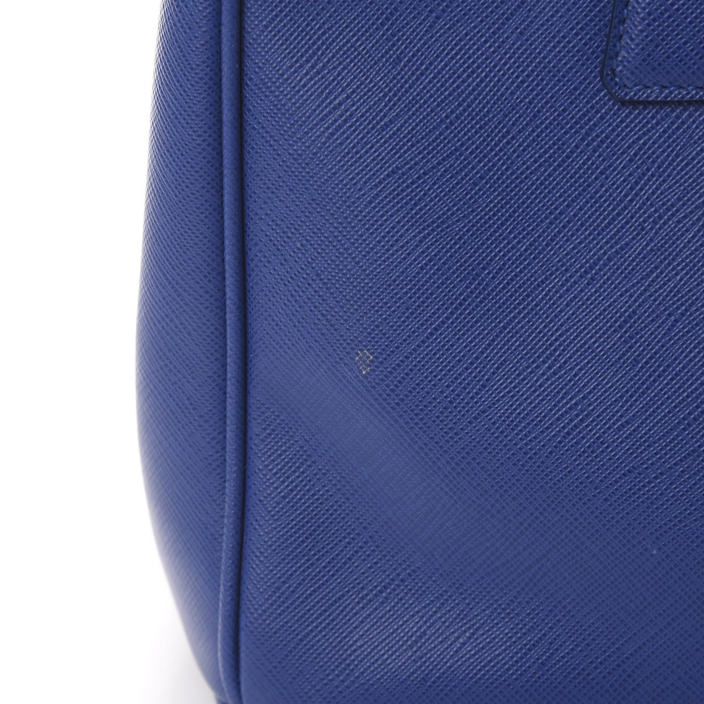 Saffiano Small Galleria Double Zip Tote Royal