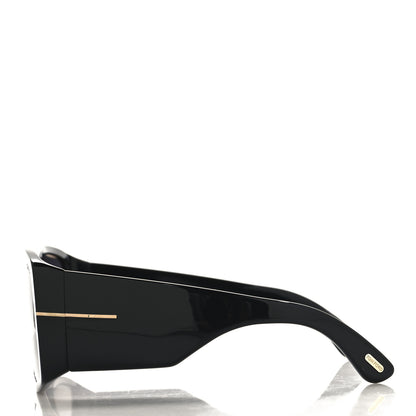 Tom Ford Raven Square Sunglasses TF1036 Black 3 of 7