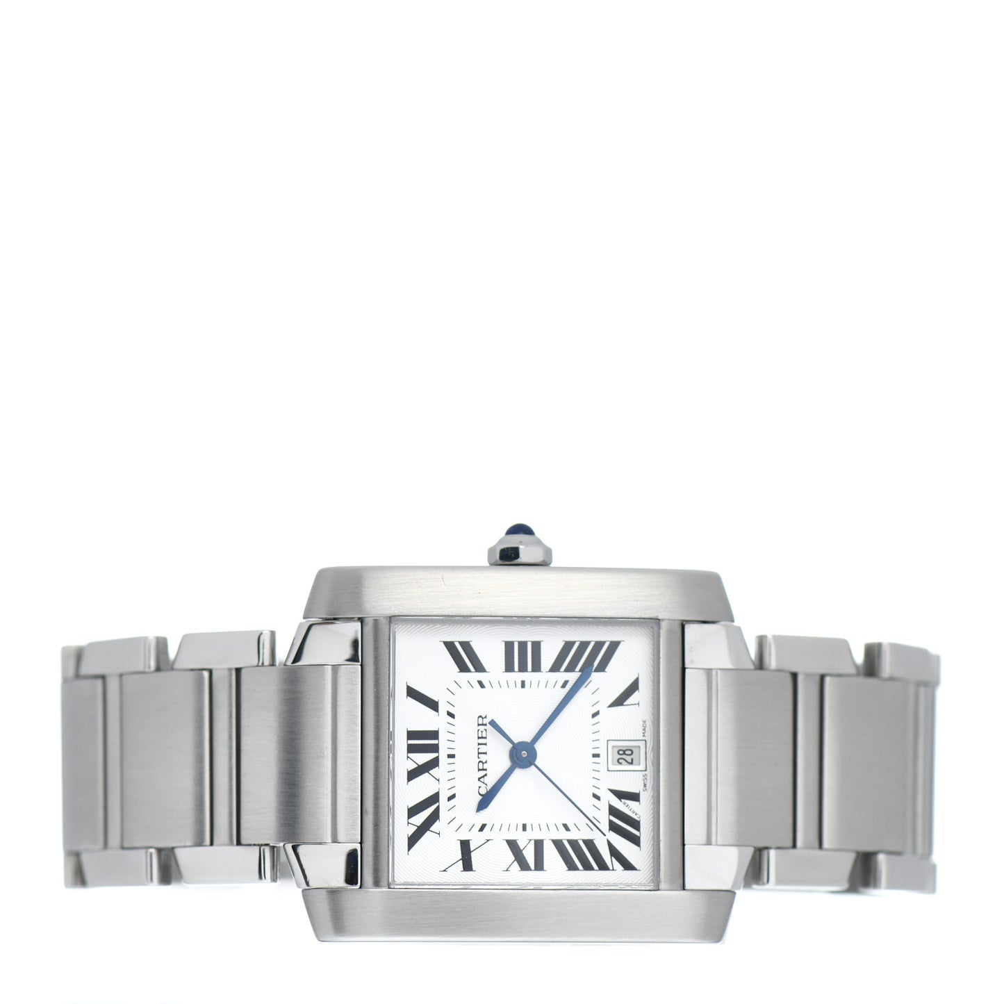 Stainless Steel 28mm Tank Francaise Automatic Watch