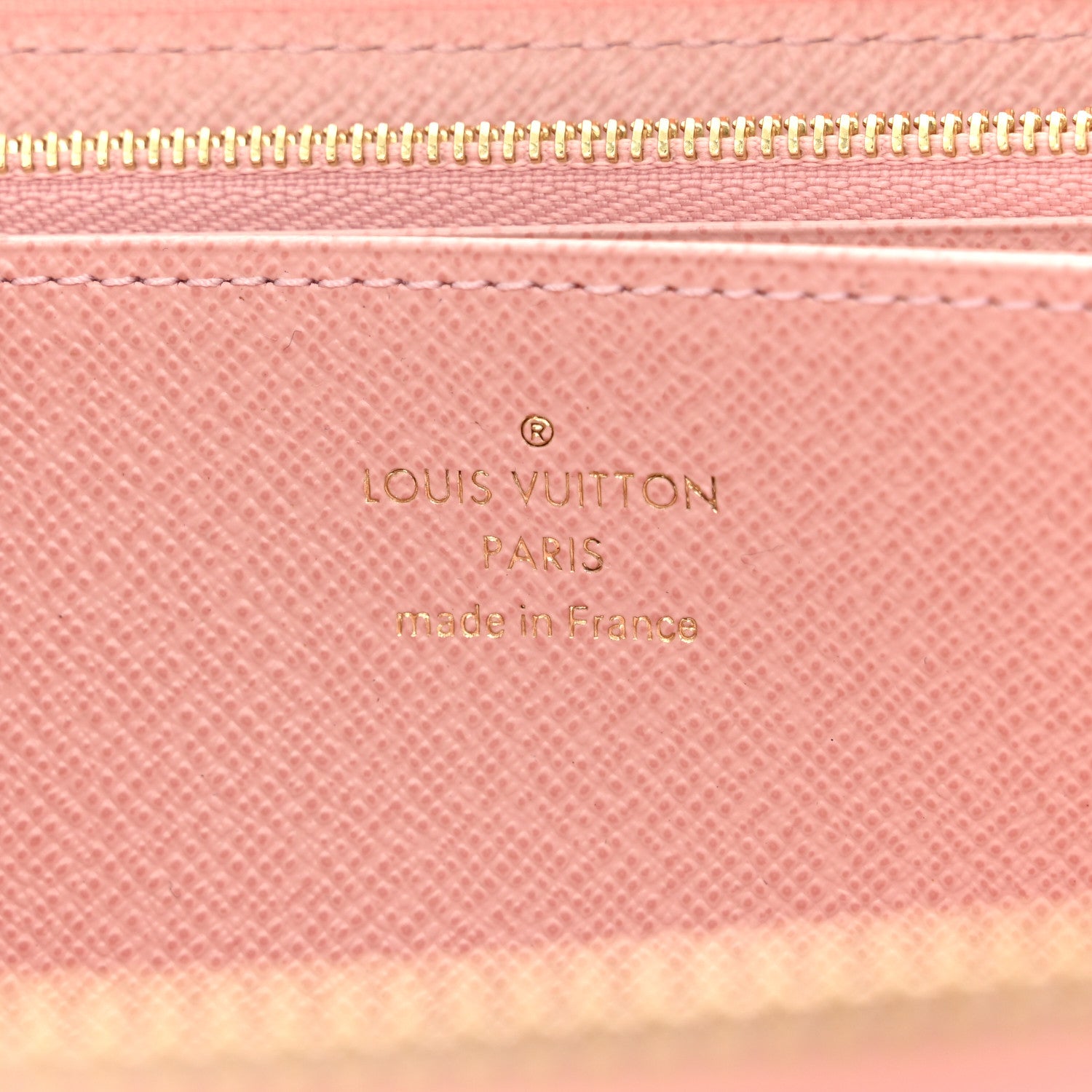 Louis Vuitton Damier Azur Zippy Wallet Rose Ballerine 6 of 7
