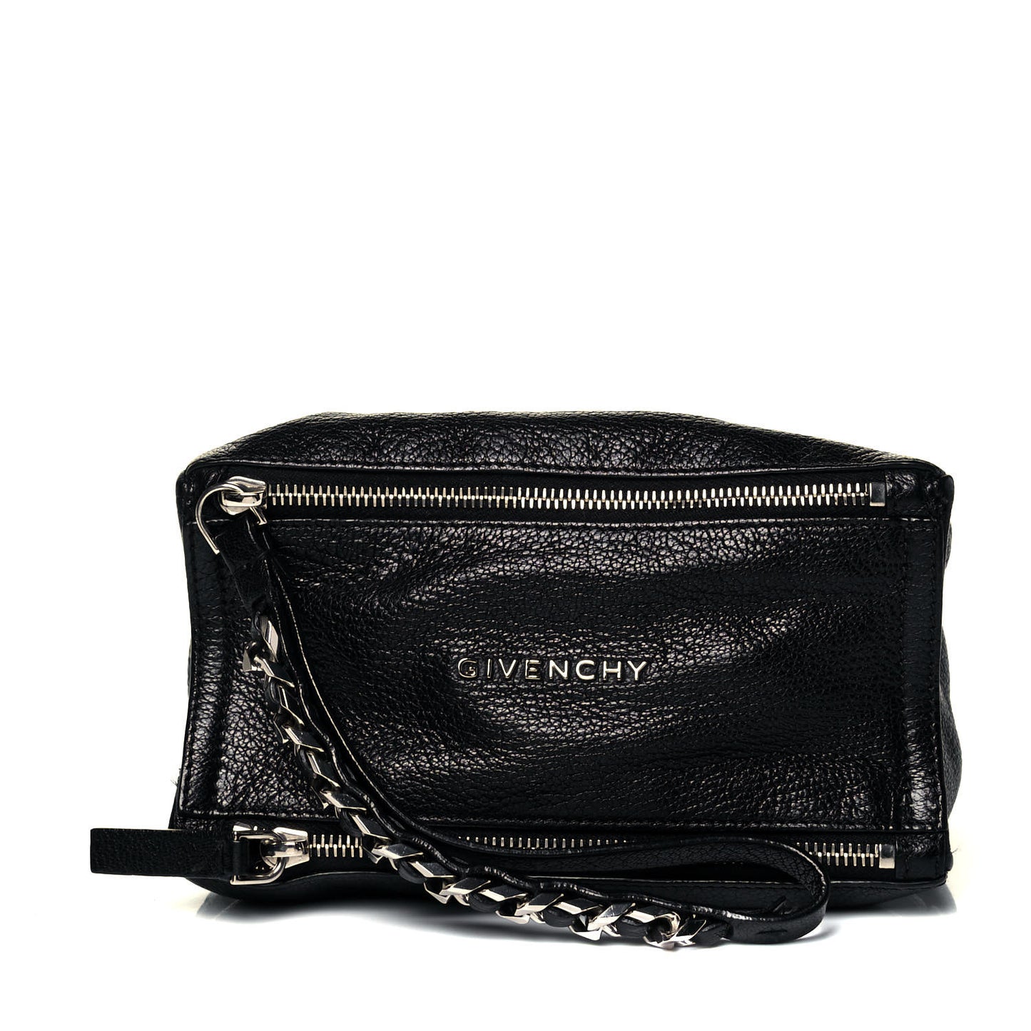 Sugar Goatskin Pandora Wristlet Black