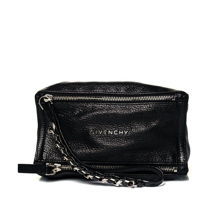 Givenchy Sugar Goatskin Pandora Wristlet Black 1 of 7
