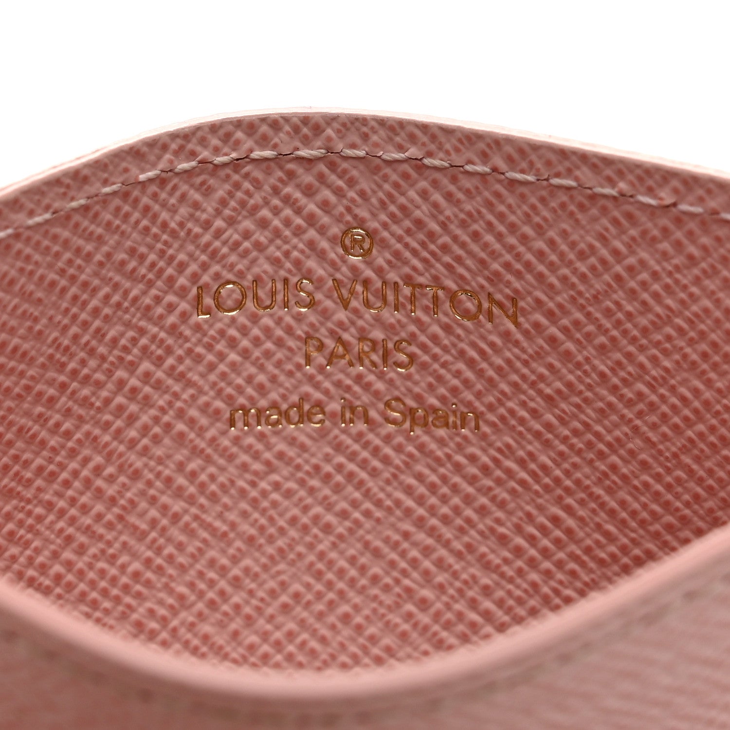 Louis Vuitton Damier Azur Daily Card Holder Rose Ballerine 6 of 8