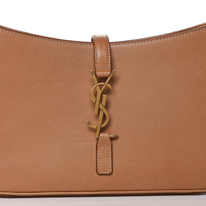 Saint Laurent Smooth Calfskin Le 5 A 7 Hobo Brown 8 of 10
