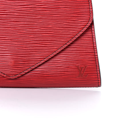 Louis Vuitton Epi Art Deco Clutch Rouge 9 of 11