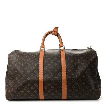 Louis Vuitton Monogram Keepall Bandouliere 55 1 of 19