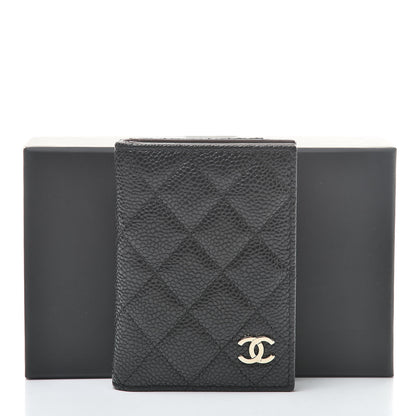 Chanel Caviar Quilted Card Holder Wallet Black 8 of 8