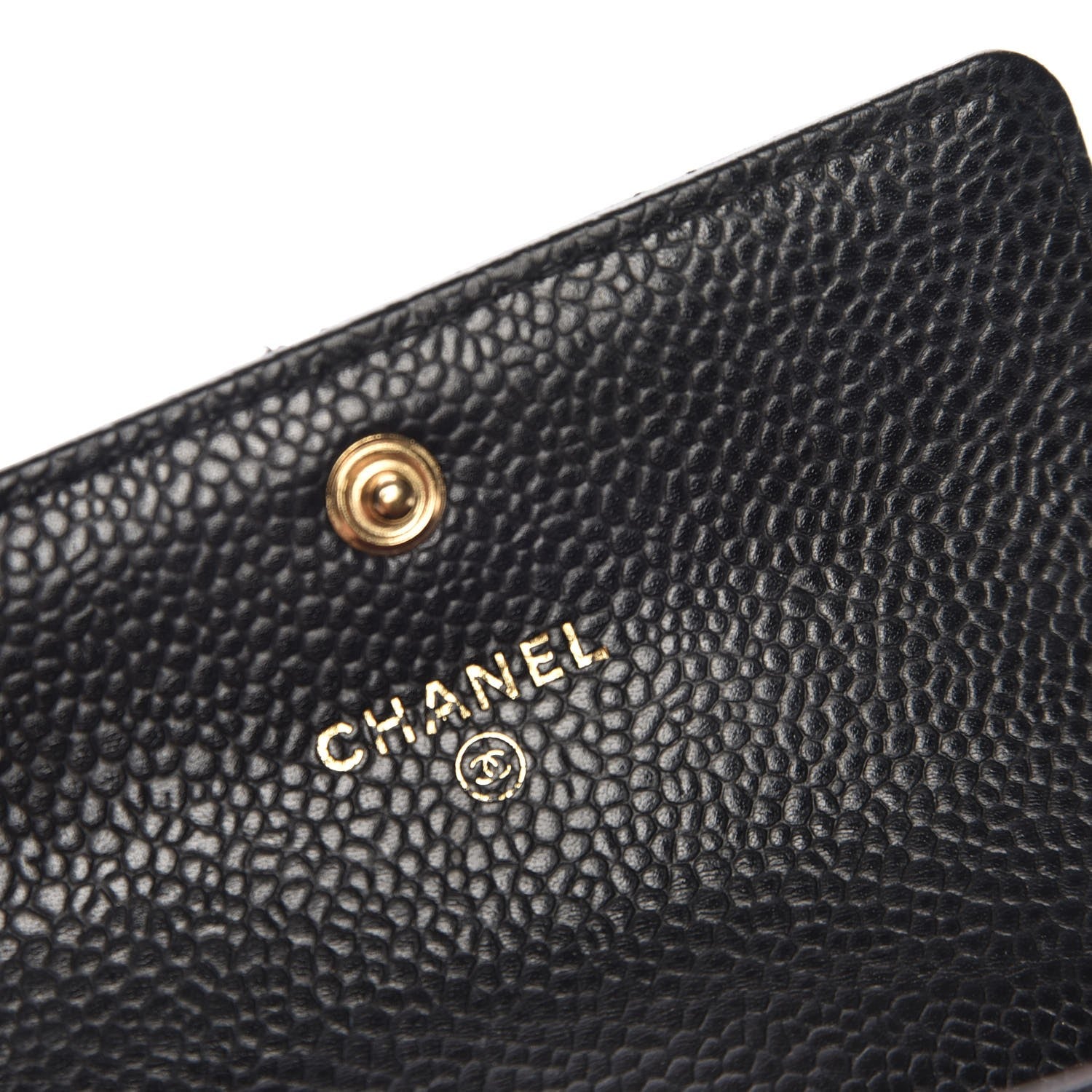 Chanel Caviar Quilted Flap Card Holder Black 5 of 8