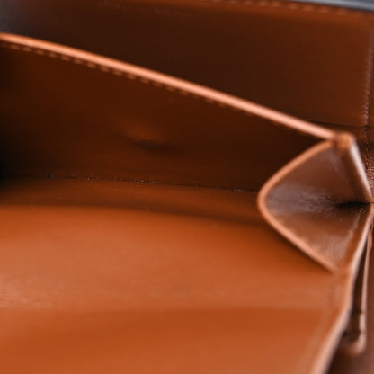Celine Shiny Smooth Lambskin Small Triomphe Wallet Tan 8 of 16