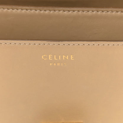 Celine Box Calfskin Medium Classic Box Flap Bag Powder 6 of 21