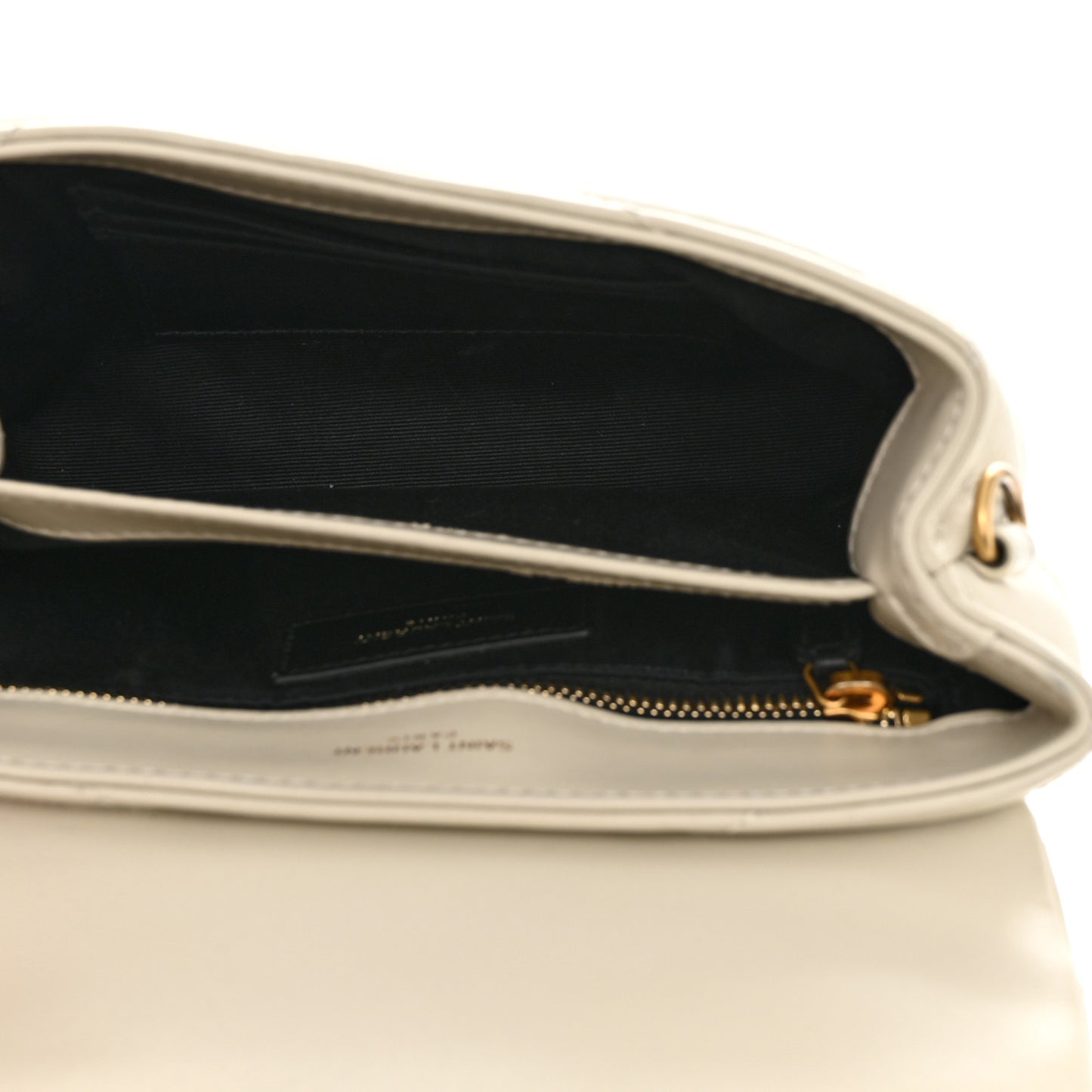 Calfskin Y Quilted Monogram Toy Loulou Crossbody Bag Crema Soft