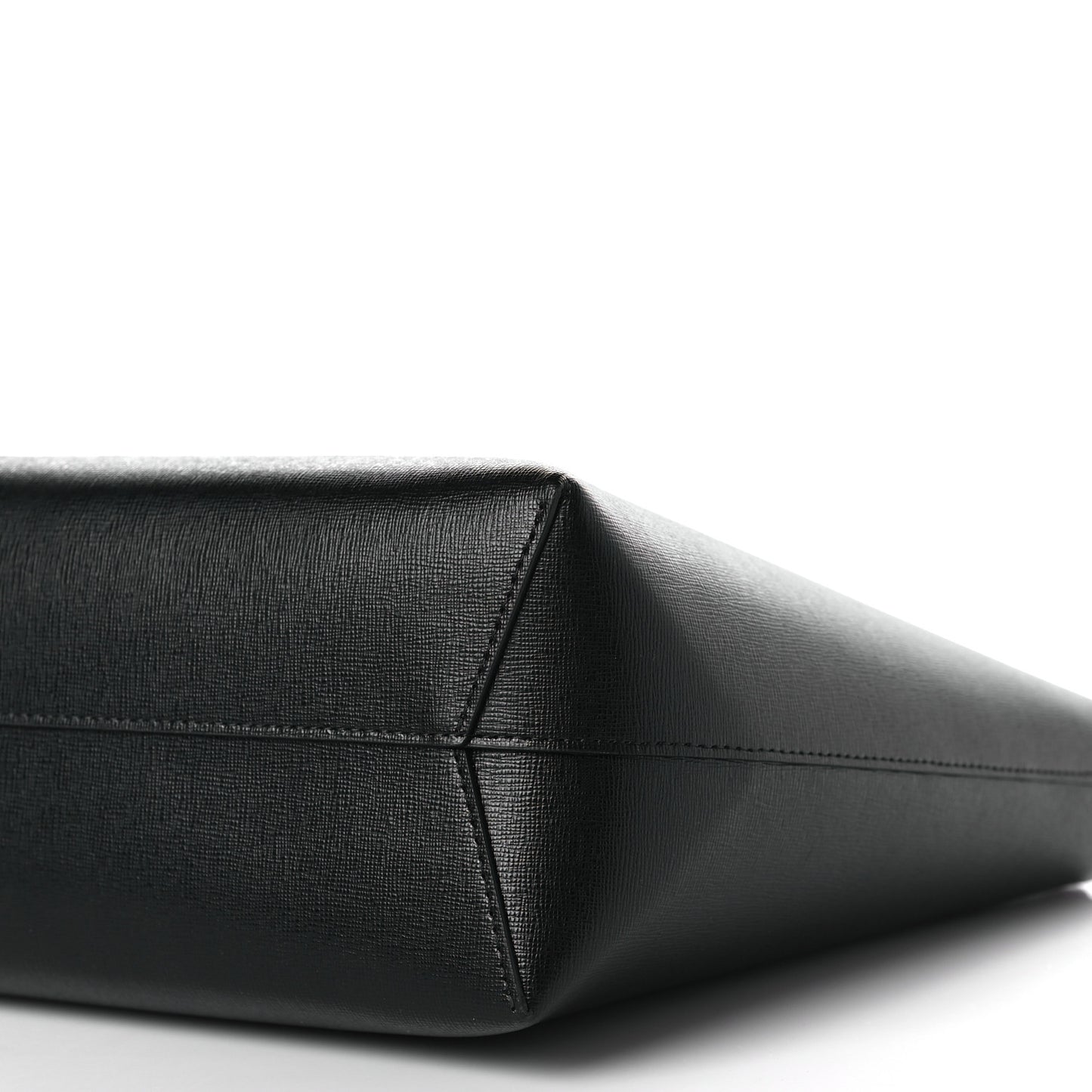 Saffiano Large Shopping Tote Black Flamma