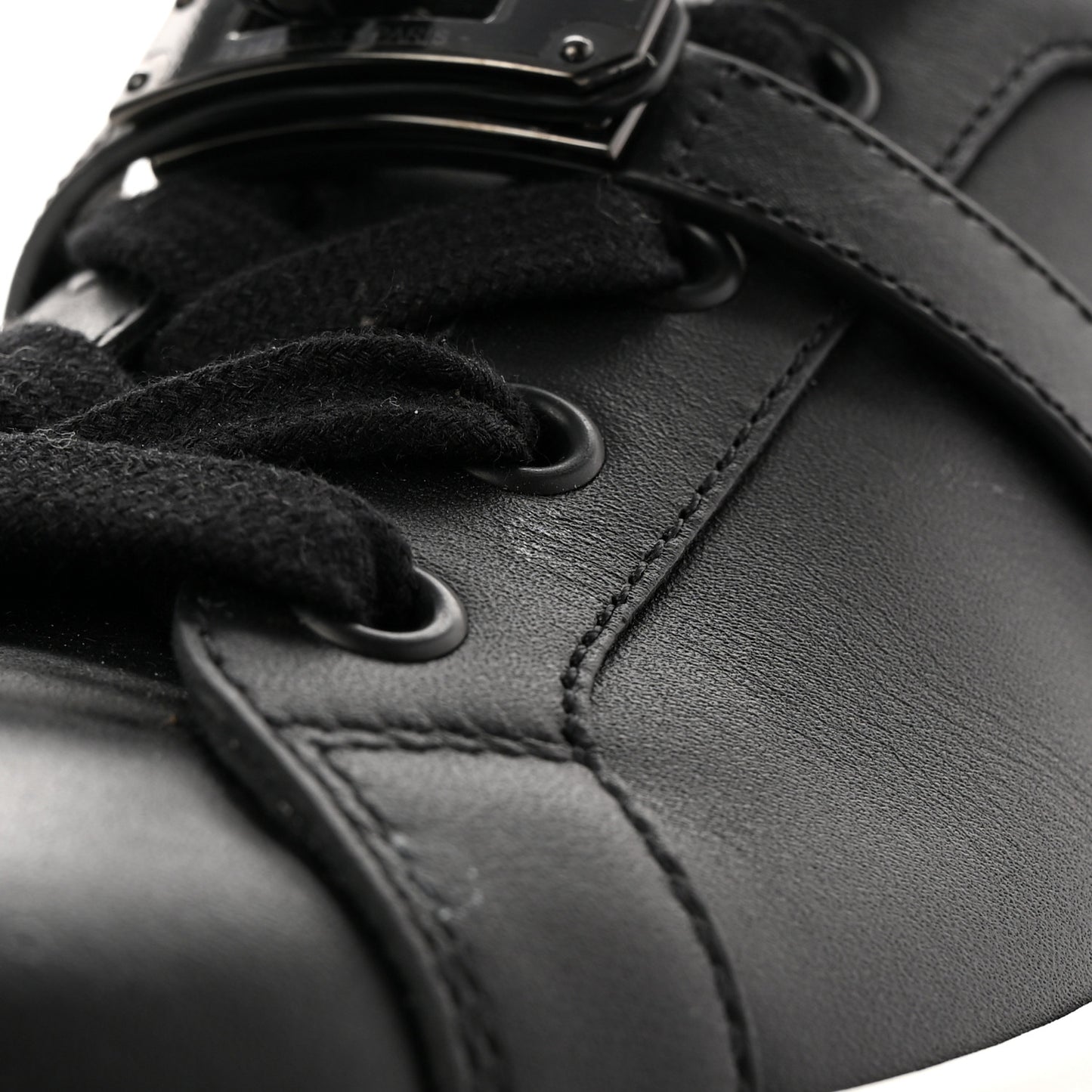 Calfskin Day Sneakers 35 Black