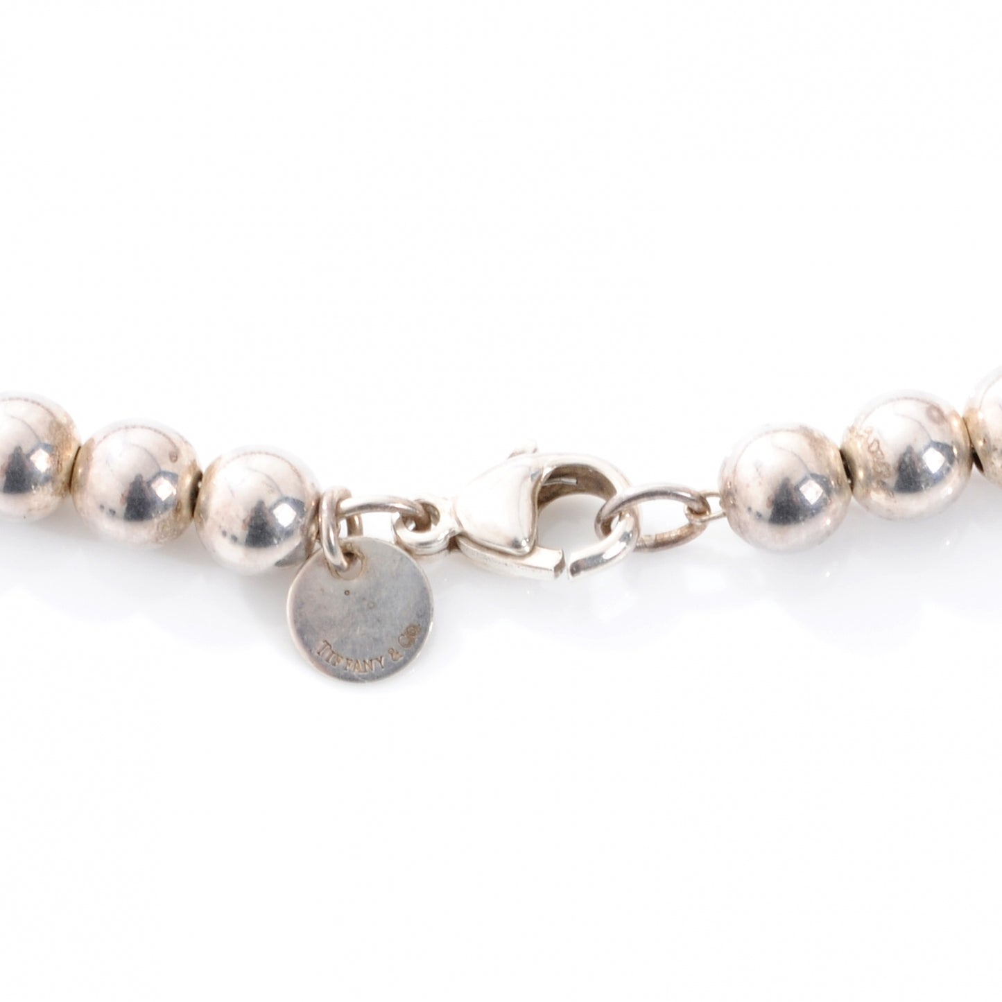 Sterling Silver HardWear Graduated Ball Necklace