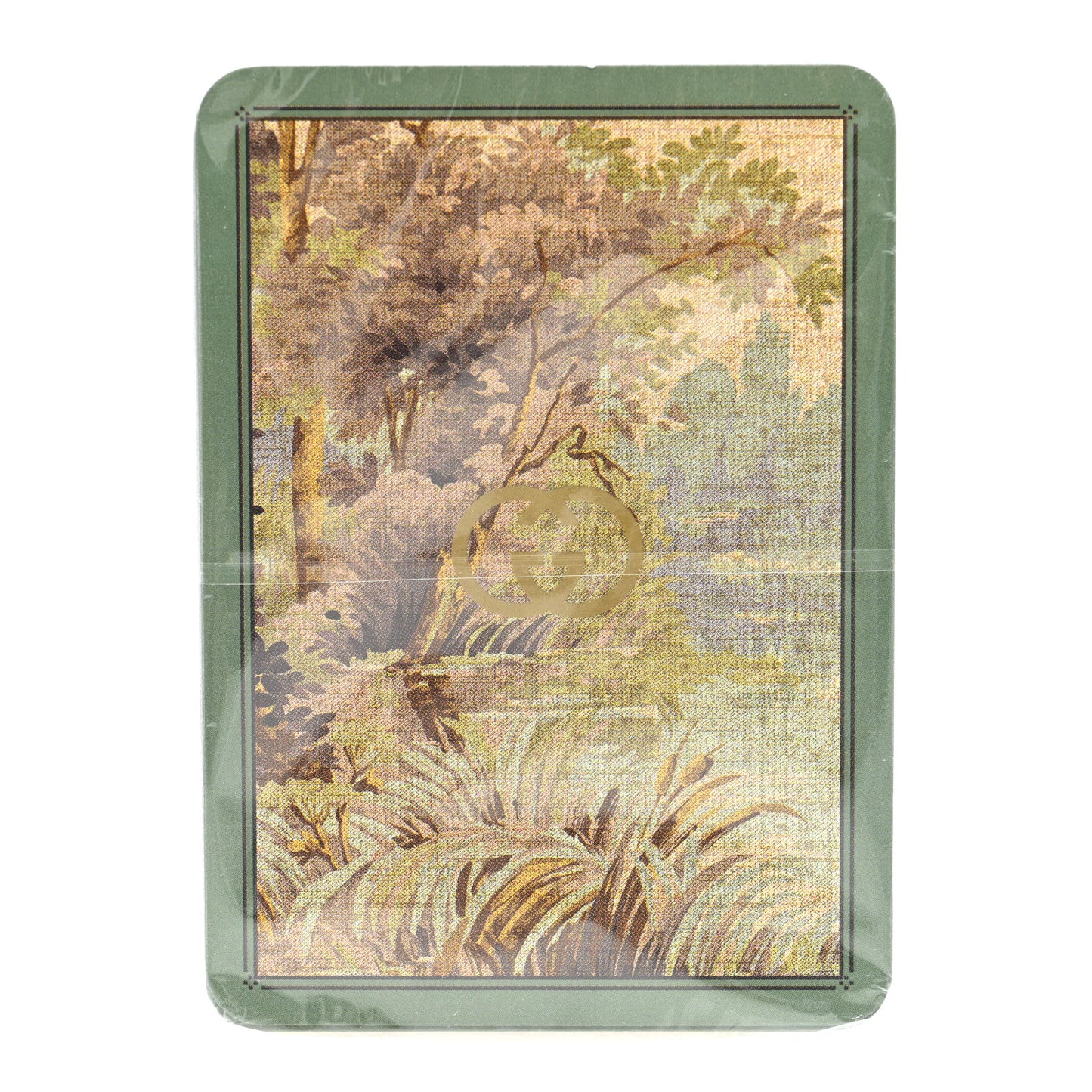 GG Supreme Monogram Web Ophidia Playing Card Case Beige New Acero
