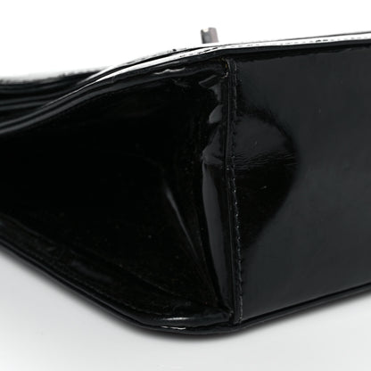 Chanel Glazed Calfskin Single Flap Black 8 of 18
