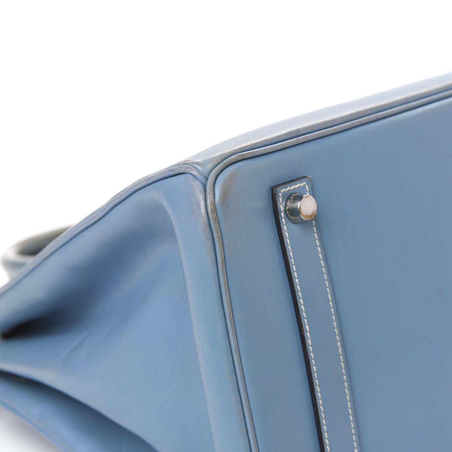 Box Birkin 35 Blue Jean