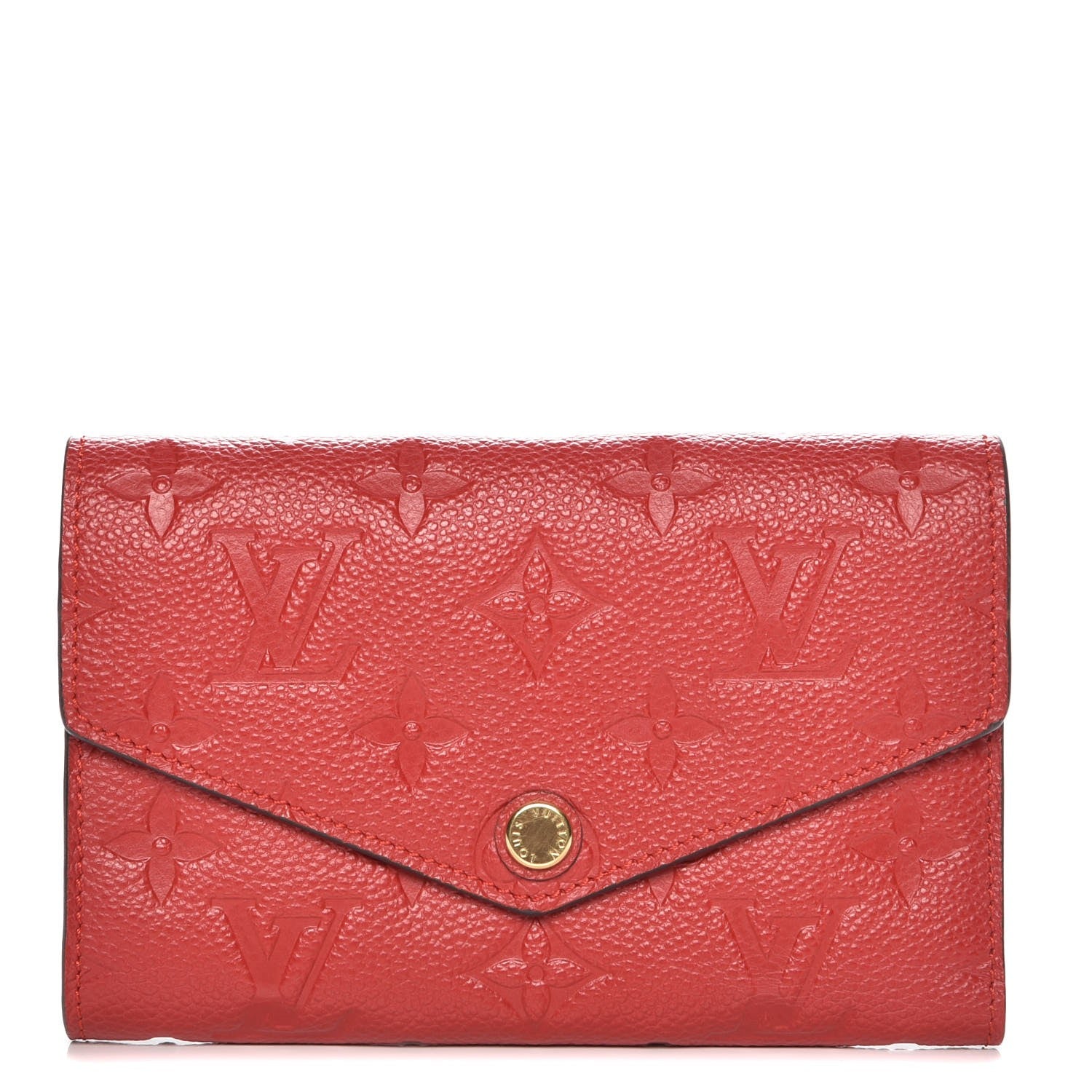Louis Vuitton Empreinte Compact Curieuse Wallet Cherry 1 of 7