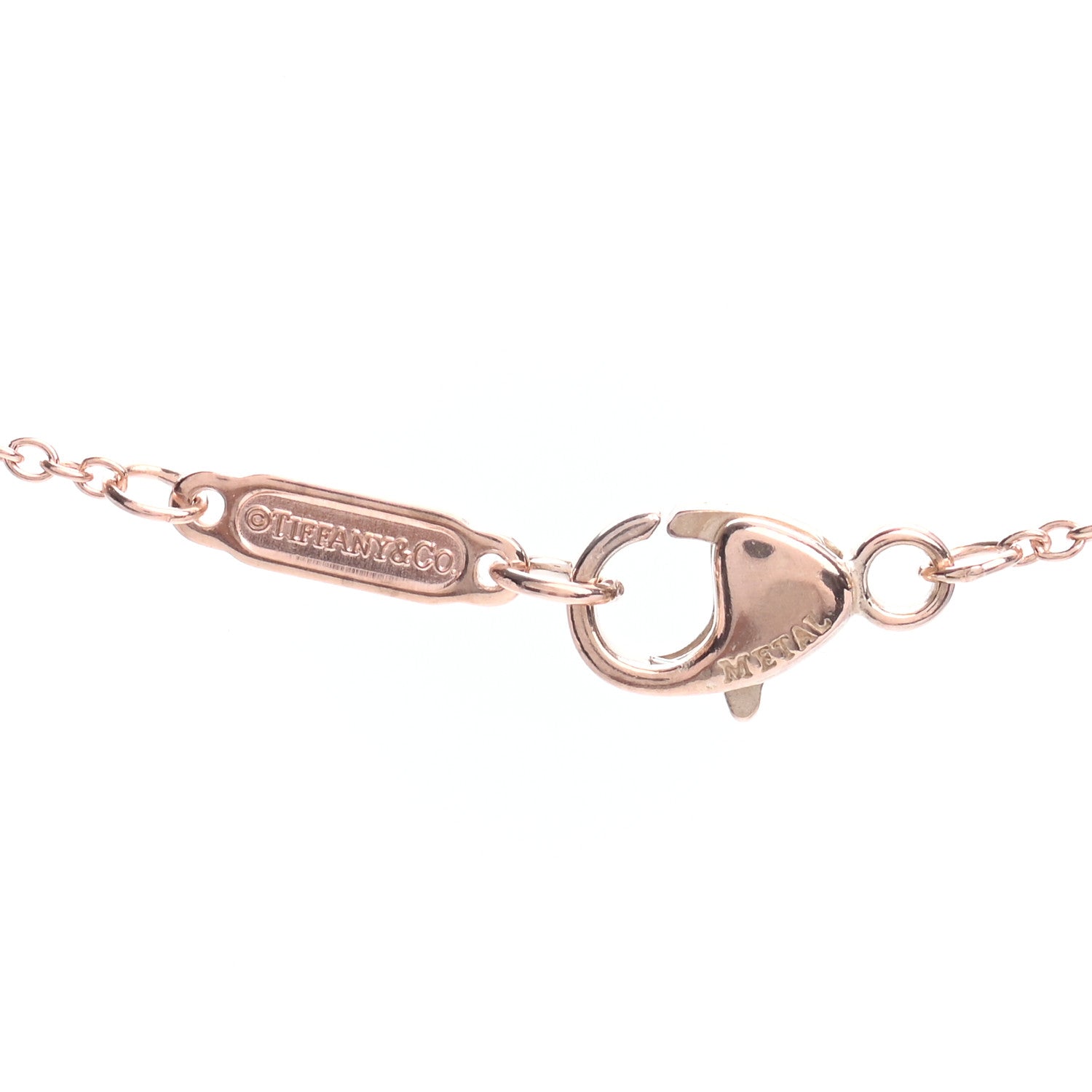 Tiffany Rubedo Mini Enchant Heart Pendant Necklace 4 of 4