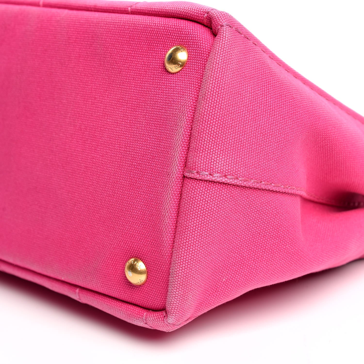 Prada Canapa Small Logo Tote Fuxia 15 of 15