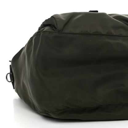 Prada Tessuto Nylon Saffiano Messenger Bag Mimetico 9 of 13