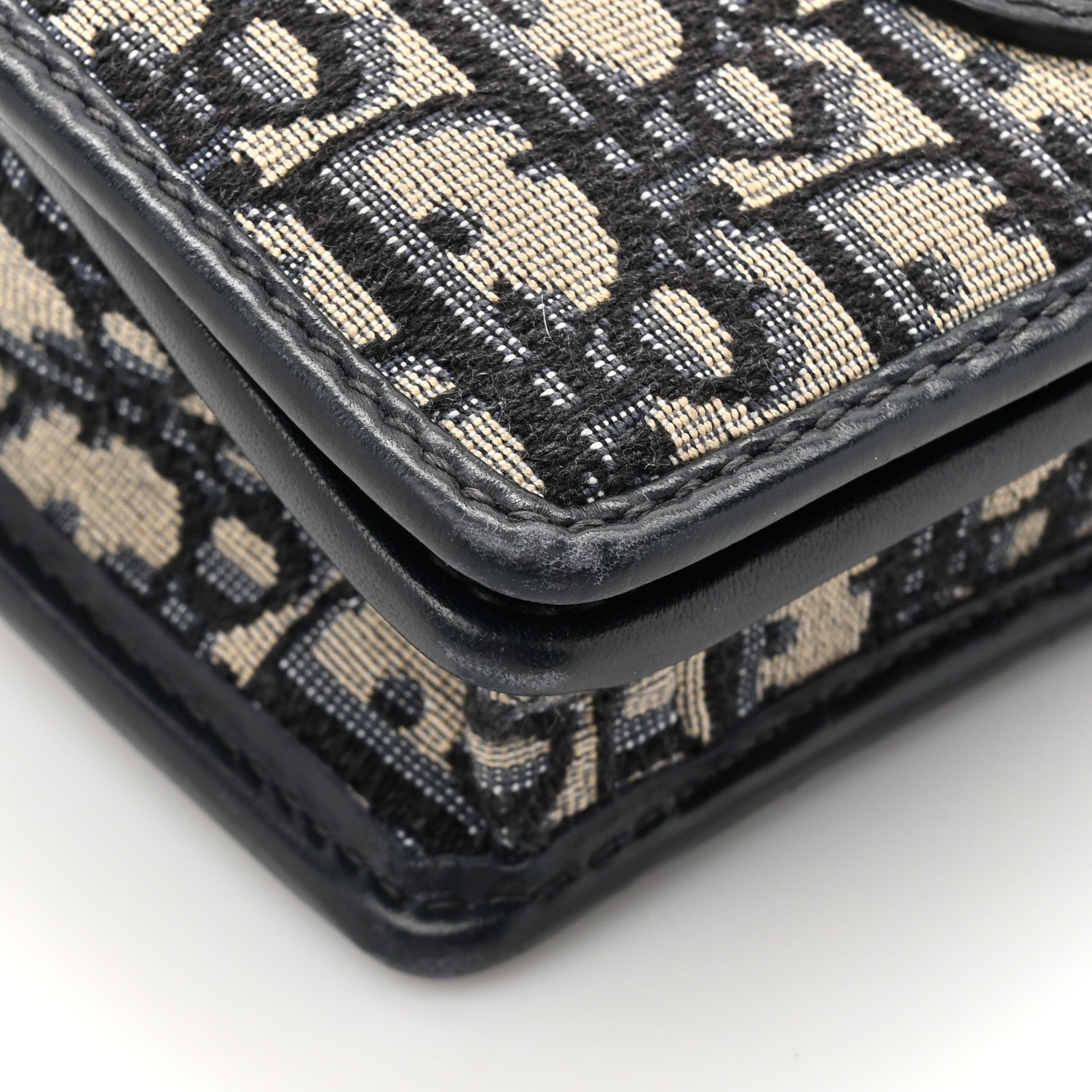 Christian Dior Oblique 30 Montaigne 2-In-1 Pouch Blue 11 of 16