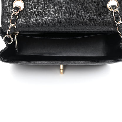 Chanel Caviar Quilted Mini Rectangular Flap Black 4 of 4