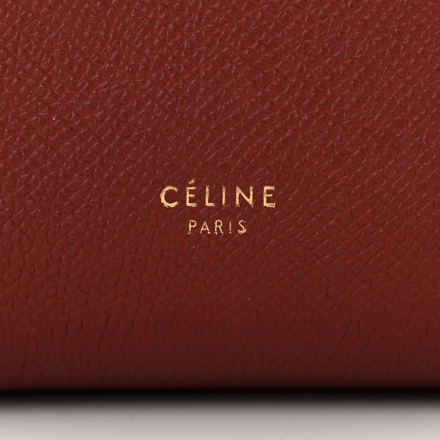 Celine Baby Grained Calfskin Micro Belt Bag Ruby 6 of 10