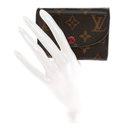 Louis Vuitton Monogram Rosalie Coin Purse Fuchsia 2 of 11