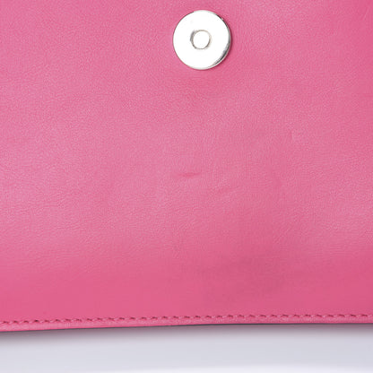 Chloe Suede Calfskin Small Faye Shoulder Bag Fuchsia Rose 14 of 16