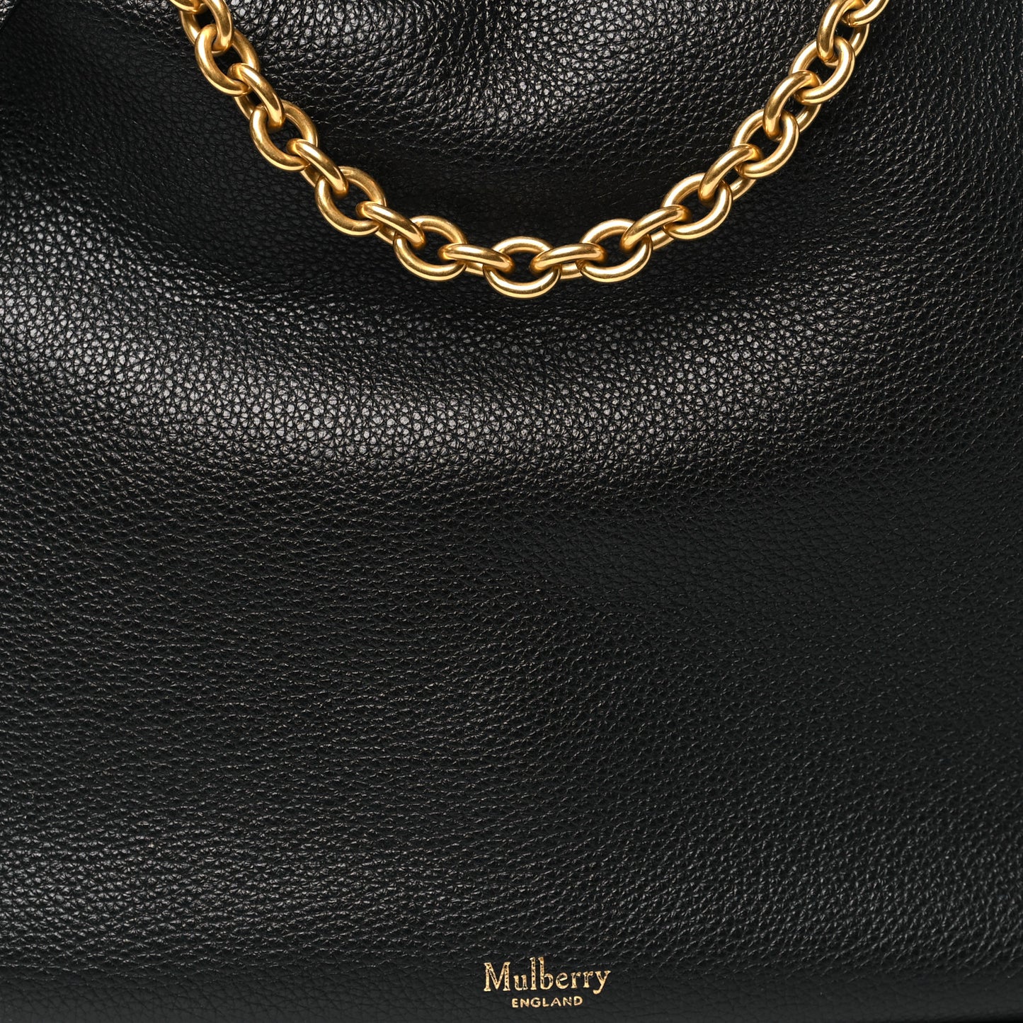 Small Classic Grain Calfskin Leighton Black