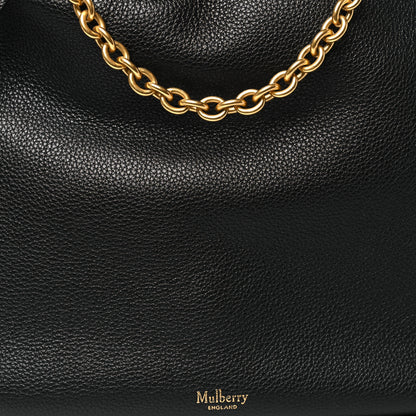 Mulberry Small Classic Grain Calfskin Leighton Black 7 of 10