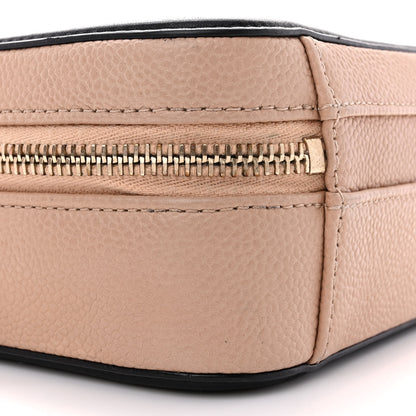 Chanel Caviar Quilted Small CC Filigree Vanity Case Beige Black 9 of 13