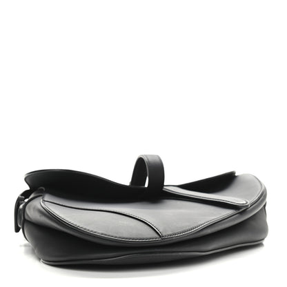Christian Dior Ultra Matte Calfskin Saddle Bag Black 4 of 12
