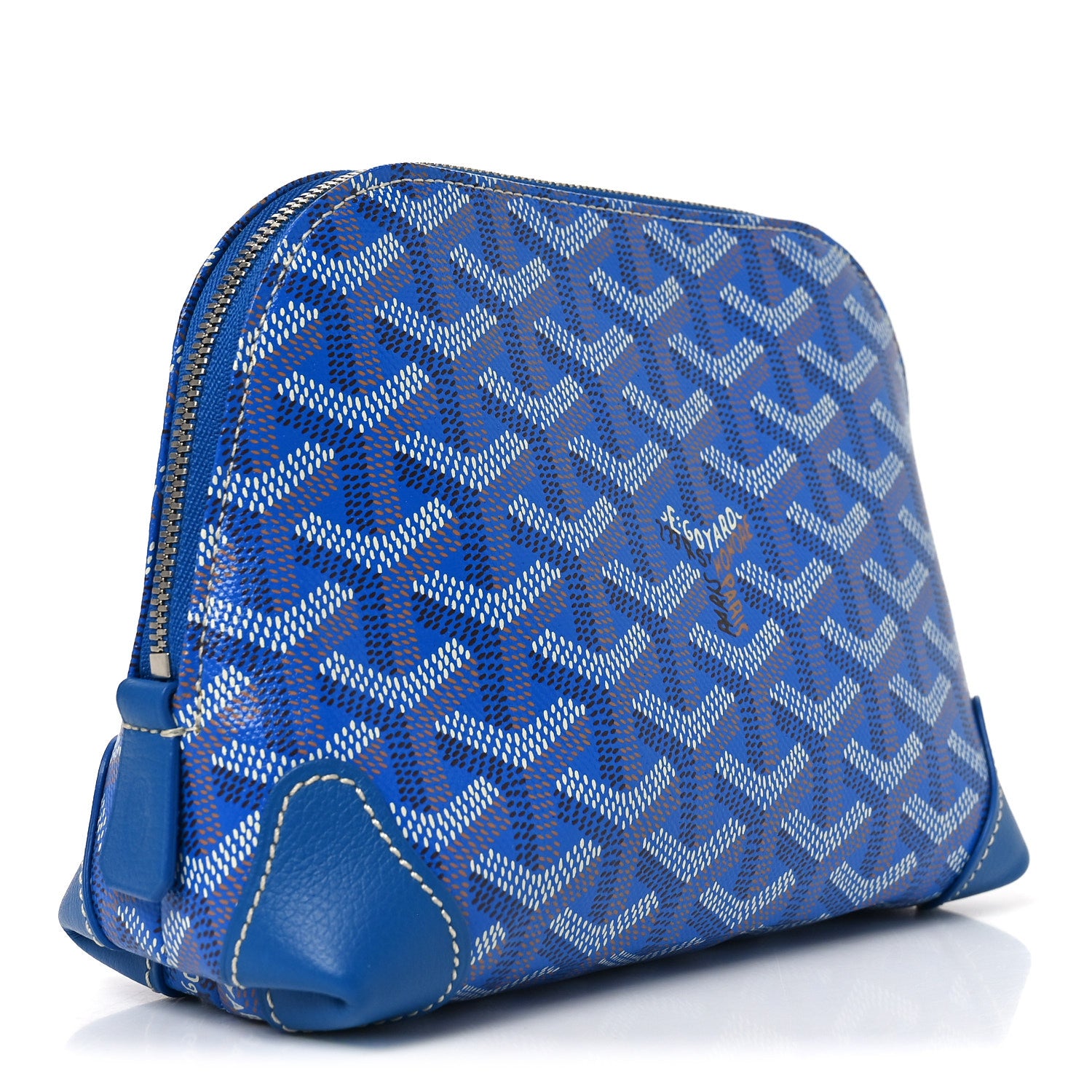Goyard Goyardine Vendome Toiletry Pouch Sky Blue 3 of 8