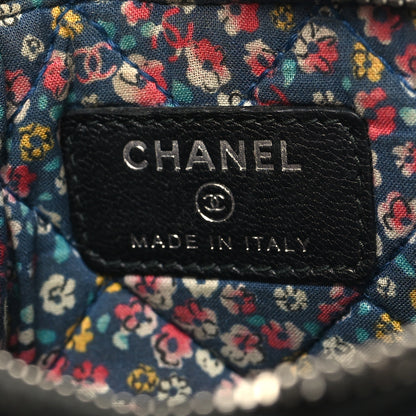 Chanel Goatskin Cosmetic Pouch Black 6 of 8