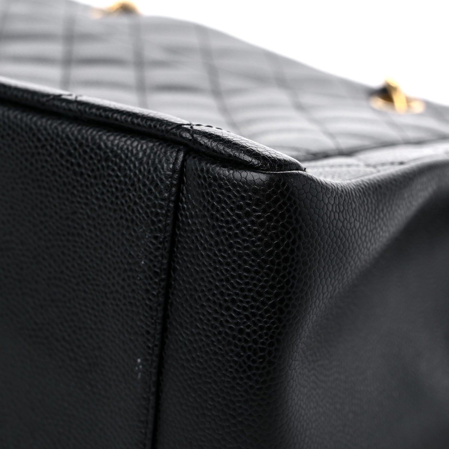 Chanel Caviar Quilted Grand Shopping Tote GST Black 11 of 14