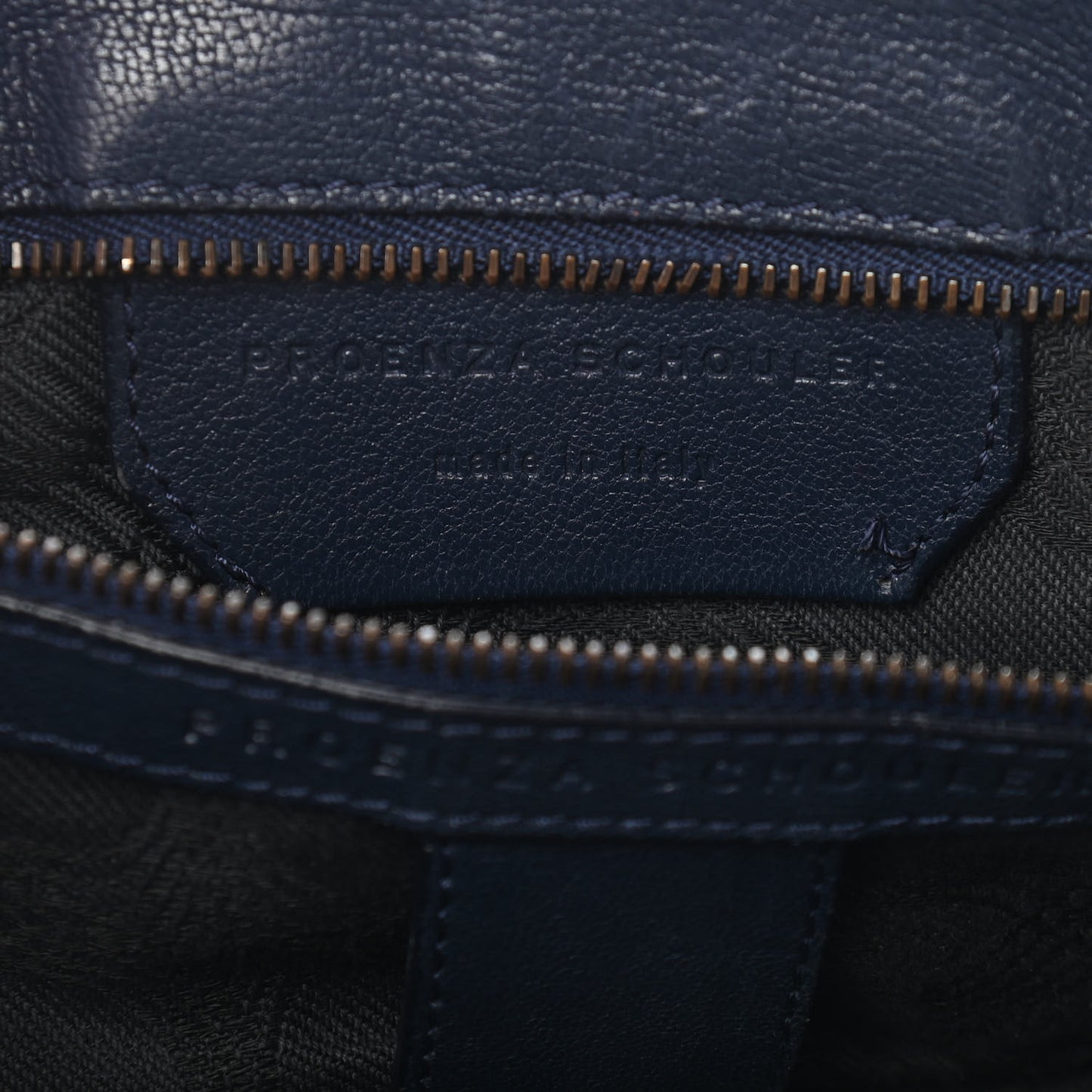 Lambskin Large PS1 Satchel Midnight