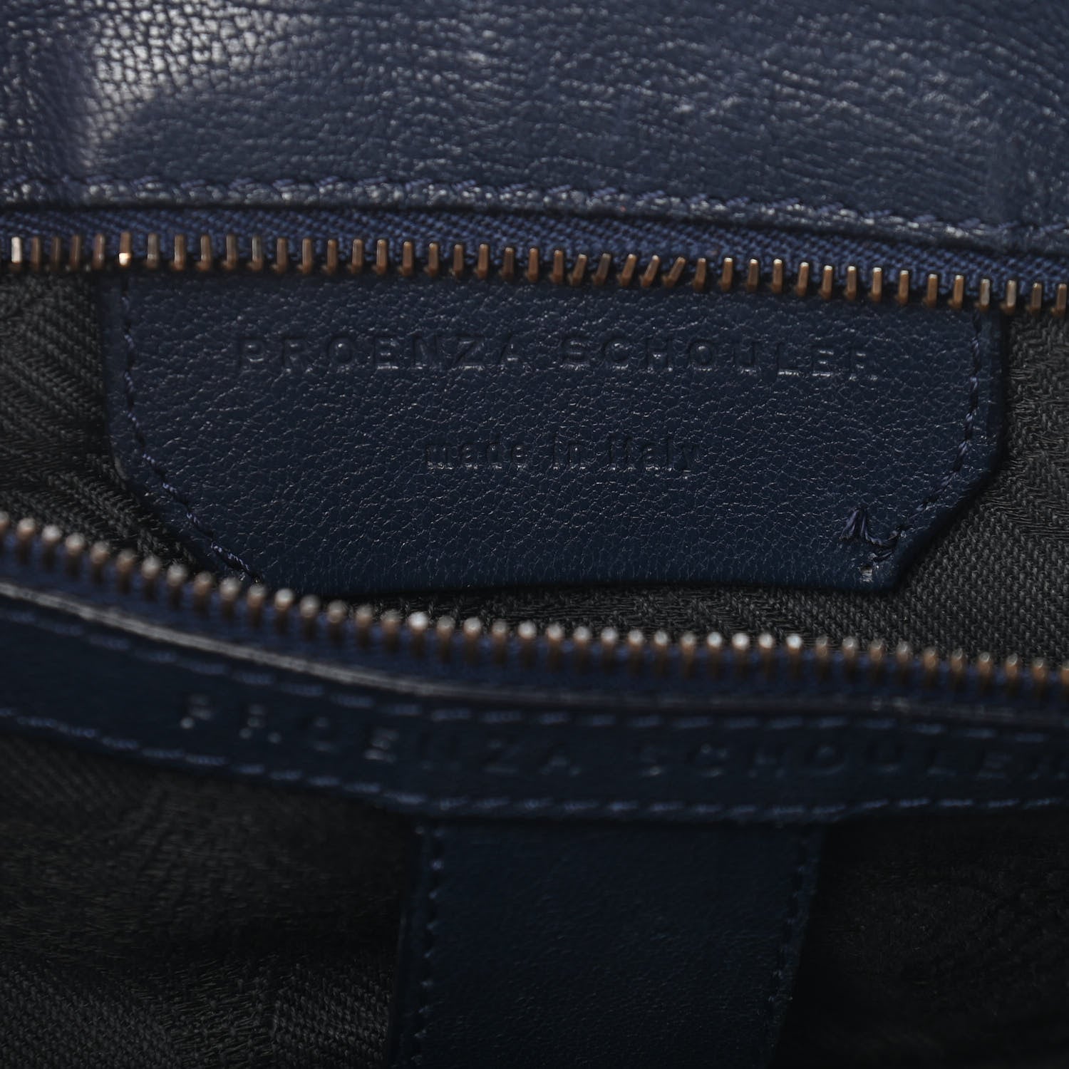 Proenza Schouler Lambskin Large PS1 Satchel Midnight 6 of 15